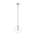 Eglo Pendel Lampe Manizales Stål Gull | IP20 - Egnet for 1x E27 