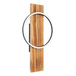 Eglo Veggbelysning Boyal Tre Svart, Rusten 12W 1700lm - 830 Varm Hvit