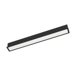 Eglo Innfelt Lys Salitta Aluminium Svart 14W 1680lm - 830 Varm Hvit | IP65