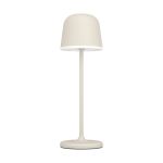 Eglo Bordlampe Mannera Aluminium Sanded 2W 200lm - 830 Varm Hvit | IP54 - Touch Dimbar - USB-C