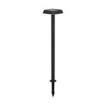 Eglo Pigg Lys Dreoli Solar Svart 8W 1030lm - 830 Varm Hvit | IP65 - Bevegelsessensor