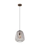 Eglo Pendel Lampe Espinal Stål Bronse | IP20 - Egnet for 1x E27 