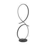 Eglo Gulvlampe Serpins Aluminium Stål Svart 20W 2500lm - 830 Varm Hvit | IP20