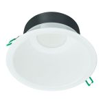 Philips LED downlight Coreline DN142B Aluminium Hvit 11W 1200lm 60D - 830 varm hvit | Utskjæring 155mm - IP20 - Hvit Reflektor