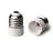 Adapter for lampholders E27 => E14 hvit
