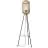Brilliant Stående Lampe Trerow Metall Bambus Brun | 450mm - Egnet for 1x E27