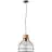 Brilliant Avia Pendel Lampe Metall Tre Svart | 350mm - Egnet for 1x E27