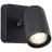 Brilliant Marty Veggbelysning Aluminium Sandete Svart 5W 350lm - 830 Varm Hvit | Inkl. 1x GU10
