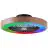 Brilliant Slimline Ventilator Plast Metall Beige Svart 36W 4700lm - 830-865 CCT+RGB | 490mm - Fjernkontroll Dimbar