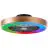 Brilliant Slimline Ventilator Plast Metall Svart Gull 36W 4700lm - 830-865 CCT+RGB | 490mm - Fjernkontroll Dimbar
