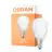 Osram Retrofit LED E14 Ball Matt 5W 250lm - 827 Ekstra Varm Hvit | RGBW - Dimbar - Fjernkontroll - Erstatter 25W