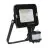 Ledvance LED flomlys Kompakt svart 10W 1000lm 100D - 840 kald hvit | IP65 - symmetrisk - Bevegelses- og lyssensor