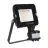 Ledvance LED flomlys Kompakt svart 20W 2000lm 100D - 840 kald hvit | IP65 - symmetrisk - Bevegelses- og lyssensor