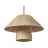 Ledvance Decor Bamboo Papir/Stål Hut 400 Brun | Egnet for E27