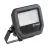Ledvance LED Flomlys Aluminium Svart 8W 1200lm 100D - 865 Daglys | IP66 - Symmetrisk