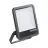 Ledvance LED Flomlys Aluminium Svart 133W 18600lm 100D - 830 Varm Hvit | IP66 - Symmetrisk