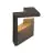 Ansell LED Veggbelysning Arco grafitt 11W 643lm - 840 kald hvit | IP54