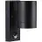 Nordlux Tin Veggbelysning Metall Svart | Egnet for 1x GU10 - med Sensor