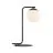 Nordlux Bordlampe Grant Glass Svart | Egnet for 1x E14