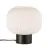 Nordlux Bordlampe Milford Glass Svart | Egnet for 1x E27