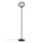 Nordlux Alton Gulvlampe 27,5 Glass Svart | Egnet for 1x E27