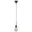 Nordlux Paco Pendulum Metall Svart | Egnet for 1x E27