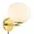 DFTP by Nordlux Shapes Veggbelysning Metall og Glass Messing | Egnet for E14