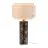 DFTP by Nordlux Bordlampe Takai Marmor og Tekstil Beige | Egnet for 1x E27