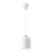 Nordlux Gaston Pendel Lampe Metall og Tre Hvit | Egnet for E27