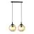 Emibig Pendel Lampe Cosmo Stål Svart | Egnet for 2x E14 - Max 10W
