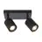Good&Mojo Taklampe Java Bambus Svart | Egnet for 2x GU10 