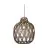 Good&Mojo Pendel Lampe Mendoza Bambus Burgundy L | Egnet for 1x E27 