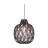 Good&Mojo Pendel Lampe Mendoza Bambus Burgundy L | Egnet for 1x E27 