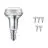 Fordelspakning 6x Philips Corepro LED Spot E14 R50 4.3W 320lm 36D - 827 ekstra varm hvit | dimbar - erstatter 60W