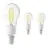 Fordelspakning 3x Calex Smart Tuya Wifi E14 Ball 4.5W 450lm - 818-830 Innstillbar Hvit | dimbar - erstatter 40W 