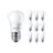 Fordelspakning 10x Philips Corepro LED Lustre E27 Ball matt 5W 470lm - 827 ekstra varm hvit | erstatter 40W