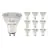 Fordelspakning 10x Noxion PerfectColor LED spot GU10 PAR16 4W 345lm 36D - 927 ekstra varm hvit | beste fargegjengivelse - dimbar - erstatter 50W