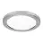 Noxion Sirkel til LED downlight Ecowhite Polert krom