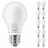 Fordelspakning 10x Philips Corepro LED Pære E27 Pære matt 7W 806lm - 827 ekstra varm hvit | erstatter 60W