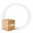 Fordelspakning 10x Ledvance LED Lysrør T9 Value Rund (EM/Mains) 18.3W 2200lm - 840 kald hvit | erstatter 32W