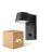 Fordelspakning 4x D'Lite Veggbelysning Lira Svart 7W 600lm 830 Varm Hvit | IP54 - Bevegelsessensor