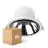 Fordelspakning 6x Noxion LED Downlight Apollo V2.0 15-25W 1800-3060lm 60D - 830/840 CCT | 220mm - Utskjæring 200mm
