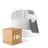 Fordelspakning 10x Ledvance LED spot Mørklight Aluminium Hvit 8W 680lm 36D - 930 varm hvit | Utskjæring 68mm - IP44 - beste fargegjengivelse - dimbar