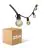 D'Lite Sparkl LED Lyslenke 4W 250lm - 827 Ekstra Varm Hvit  | IP44 - 5x 5m (25m Totalt)