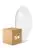 Fordelspakning 5x Ledvance Surface Rund 400 24W 830 1920lm Hvit IP44 | varm hvit