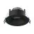Noxion LED Spot Ares Dyp ring Svart 6W 540lm 927-940 3CCT - med Inner Sirkel Svart | Utskjæring 68mm