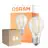 Fordelspakning 6x Osram LED Superstar E27 Pære Filament Klar 7.5W 1055lm - 940 Kald Hvit | Beste Fargegjengivelse - Dimbar - Erstatter 75W