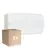 Fordelspakning 5x Philips LED Sikkerhet Ledinaire WL055V Hvit 6W 600lm - 830 Varm Hvit | 374x150mm - IP65 - Bevegelsessensor