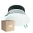 Fordelspakning 4x Philips LED Downlight Coreline DN142B Aluminium Hvit 9.8W 1200lm 60D - 840 Kald Hvit | Utskjæring 155mm - IP20 - Hvit Reflektor
