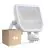 Fordelspakning 4x Ledvance LED Flomlys Aluminium Hvit 41W 6000lm 100D - 840 Kald Hvit | IP65 - Bevegelses- Og Lyssensor - Symmetrisk